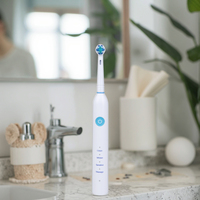 Brosse à dents électrique de voyage étanche IPX 7 Brosse à dents rechargeable intelligente pour adulte