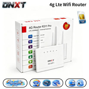 Routeur <span class=keywords><strong>4G</strong></span> DNXT LTE Cat4 2.4GHz Wifi 6 300Mbps avec connexion WPS, carte SIM <span class=keywords><strong>4G</strong></span> LTE, WAN/LAN, alimentation DC&12V/1A, <span class=keywords><strong>modem</strong></span> <span class=keywords><strong>USB</strong></span> <span class=keywords><strong>4G</strong></span> LTE pour usage professionnel - Product Image 1