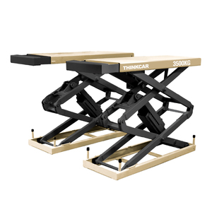 Elevador de tijera pequeño de 3500kg THINKCAR <span class=keywords><strong>TVL</strong></span> 635, elevador de coche hidráulico subterráneo de 3,5 T, elevador controlado eléctrico, equipo automático - Product Image 1