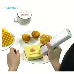 Imprimante jet d'encre électrique automatique à encre comestible avec Wi-Fi portable pour l'impression de motifs/logos sur aliments et tissus - Product Image 1