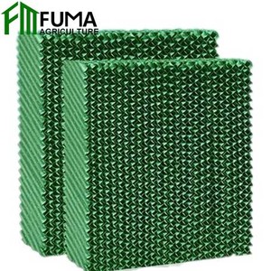 Panel de enfriamiento evaporativo para aves de corral, con celulosa de panal húmeda y ventilación indirecta - Product Image 4