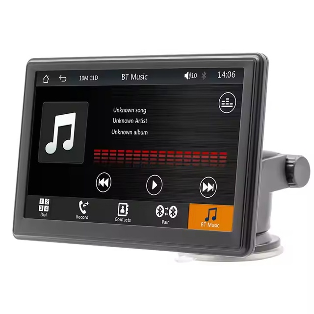 X5300 Multimedia Player 7'' Screen Portable Wireless Gps Bt Fm for Universal