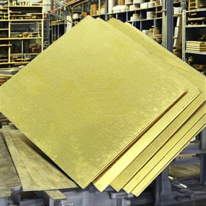 Plaque en alliage de laiton JIS H3100 C2200 C2801 H90 H62 Cuzn10 Cuzn37, 97% cuivre, bronze plaqué or, boîte en bois, 97% cuivre, bronze, soudage - Product Image 2