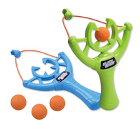 Catapulta de guijarros para caza al aire libre Blast Popper Shooting con balas de plástico suave seguras Bolas de lanzamiento