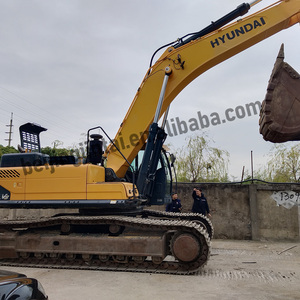 Excavatrice sur chenilles Hyundai 485L VS d'occasion, poids opérationnel 48T, bon état, modèle 2022, godet 2,05m, moteur, pompe, roulement - Product Image 3