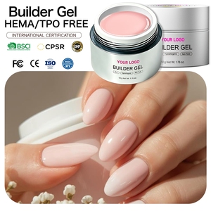 เจลต่อเล็บ Salon Premium 50 กรัม ปราศจากสาร HEMA และ TPO ป้องกันเหลือง เสริมความแข็งแรง รับผลิตแบบ ODM ขายส่งจำนวนมาก - Product Image 1