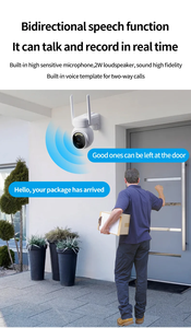 Caméra de sécurité solaire sans fil avec suivi humain par IA, audio bidirectionnel, nouvelle arrivée en usine, Wifi / carte SIM 4G - Product Image 5
