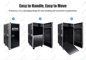 AOWE P1.8 P2.5 tampilan Poster <span class=keywords><strong>LED</strong></span>, layar berdiri iklan kustom Aluminium kontrol Wifi portabel dapat dilipat - Product Image 6