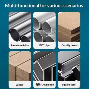 <span class=keywords><strong>Scie</strong></span> à aluminium multifonctionnelle à batterie au lithium pour le commerce transfrontalier, modèle industriel haute précision rechargeable - Product Image 3