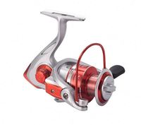 Carrete de Pesca Giratorio de Agua Salada de Alta Calidad, Diseño Novedoso, Cuerpo de Plástico, para Uso en Ríos y Arroyos, Manivela Izquierda/Derecha