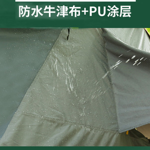 Carpa de Techo para Auto, para 3-5 Personas, Apertura Automática Rápida, Tela Oxford de Doble Capa, Carpa de Camping para Tres Estaciones - Product Image 4