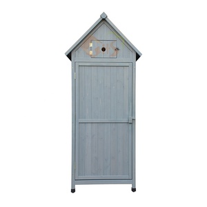 Abri de rangement en <span class=keywords><strong>bois</strong></span>, <span class=keywords><strong>stockage</strong></span> extérieur, jardin - Product Image 3