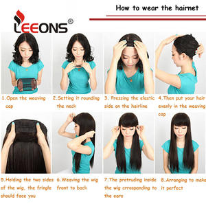 Gorro de malla transpirable y ligero Leeons, negro, para peluca, de nailon, con entrega rápida para mujeres - Product Image 4