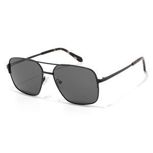 Gafas de Sol Rectangulares Estilo Piloto, Montura Metálica Completa, Lentes Marrones, Protección UV400, Unisex para Adultos - Product Image 4