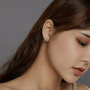 Ultimo Disegno Unico Cool Skull 925 <span class=keywords><strong>Orecchini</strong></span> In <span class=keywords><strong>Argento</strong></span> Sterling - Product Image 6