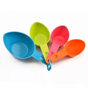 Plastic <b>Measuring</b> Cups and <b>Spoons</b> Set for Baking Coffee Kitchen Accessories - Product Image 2