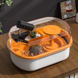 Braziliaanse Schildpad Tank Plastic Zonnebak Platform Speciaal Voor Thuisgebruik Viskweek In De Woonkamer Voor Schildpaddenhuisvilla - Product Image 4