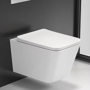 Tanque de <span class=keywords><strong>inodoro</strong></span> sanitario de doble descarga oculto de diseño moderno, <span class=keywords><strong>inodoro</strong></span> colgante de pared con tanque de agua oculto de cerámica para Baño - Product Image 2