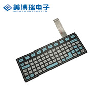 Anti-interference Locomotive Membrane Control Panel High Temperature Resistant Silicone Keypad Manufacturer Lipolytic Solution