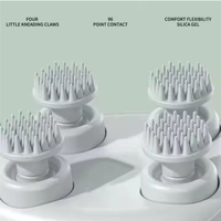 Brosse de massage électrique tendance 2026 pour la croissance des cheveux et le soulagement du stress, appareil de spa capillaire massant le cuir chevelu