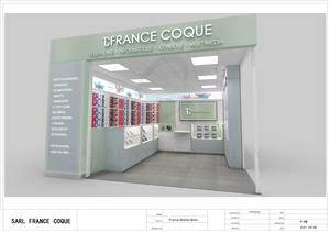 Vitrine en <span class=keywords><strong>verre</strong></span> d'affichage de magasin de fumée haut de gamme usine de vitrine de magasin de téléphone portable personnalisé et vitrine vitrine de meubles - Product Image 2