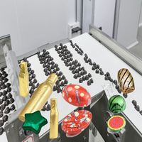 Machine d'emballage de bonbons personnalisée, entièrement automatisée et à fonctionnement rapide