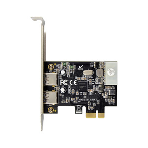 Carte d'extension interne PCIe X1 à 2 ports USB3.0 - Modèle ST667/SE-U3200A-2U - Débit <span class=keywords><strong>de</strong></span> transmission <span class=keywords><strong>de</strong></span> 1 Gbit/s - Product Image 3