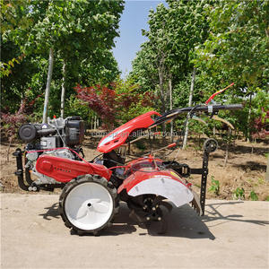 Cultivadora Rotativa de 5hp/7hp/9hp/12hp con Transmisión por Correa, Motor Diésel/Gasolina, Arranque por Retroceso, <span class=keywords><strong>Tractor</strong></span> Agrícola para Labranza y Deshierbe - Product Image 2