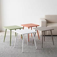 Table de salle à manger nordique légère pour fournisseur, imperméable, antidérapante, avec siège confortable pour balcon domestique