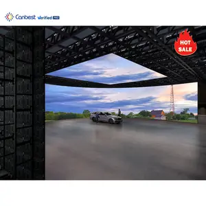 Panel de visualización de pantalla Led Virtual Xr para interiores P2.6 P2.5 P3.91 pared de vídeo Led de estudio de película de tipo cóncavo inmersivo