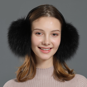 MWFur Street Fashion <span class=keywords><strong>Cache</strong></span>-oreilles unisexe en fourrure de <span class=keywords><strong>lapin</strong></span> Rex pour filles et femmes, <span class=keywords><strong>cache</strong></span>-oreilles en fourrure de <span class=keywords><strong>lapin</strong></span> Rex tendance, <span class=keywords><strong>cache</strong></span>-oreilles chauds pour l'hiver - Product Image 3