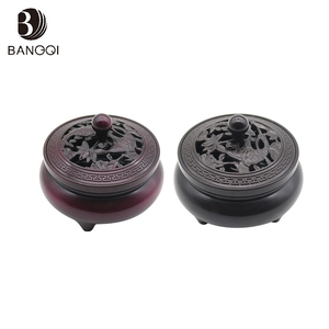 Portable En Métal Cuivre Bâton <span class=keywords><strong>Bakhoor</strong></span> Xiang Lu Yoga Brûleur D'<span class=keywords><strong>encens</strong></span> Avec Boîte - Product Image 1