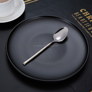 Nouveau design restaurant cuillère couteau fourchette 18/10 couverts en acier inoxydable <span class=keywords><strong>argenterie</strong></span> ensemble - Product Image 4