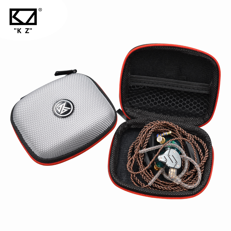 KZ イヤホンケース ハードケース 収納ケース 小物入れ イヤホン USB