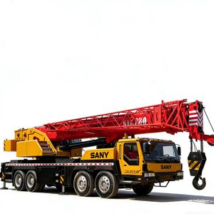 <span class=keywords><strong>Grue</strong></span> sur chenilles d'occasion SANY STC800T5 80 tonnes, modèle 2018, avec flèche principale de 50 m, boîte de vitesses et moteur, pour la vente de matériel de construction - Product Image 1