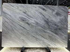 Mármol de <span class=keywords><strong>Manhattan</strong></span> Pulido Moderno y Lujoso, Losa Grande de Piedra Natural para Decoración de Interiores de Hoteles - Product Image 3