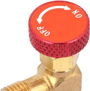 Conveniente adattatore <span class=keywords><strong>di</strong></span> <span class=keywords><strong>sicurezza</strong></span> valvola a sfera <span class=keywords><strong>di</strong></span> controllo del flusso per R22 R410 condizionatore d'aria collettore - Product Image 3