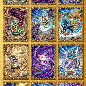 <span class=keywords><strong>Carte</strong></span> Métallique Pokémon Dorée Argentée Rare Charizard Pikachu Mewtwo Vmax Impression Couleur Pleine Coins Carrés <span class=keywords><strong>Jeu</strong></span> <span class=keywords><strong>de</strong></span> Cartes à Collectionner - Product Image 2