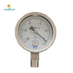 เครื่องวัดความดันแบบเข็มคู่ทำจากโรงงานกล่องพลาสติกธรรมดาเข็มสีแดง - Product Image 1