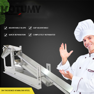 Separatore commerciale di albume e tuorlo 304 acciaio inossidabile macchina per la separazione dei liquidi macchina per la separazione delle uova di gallina d'anatra - Product Image 4