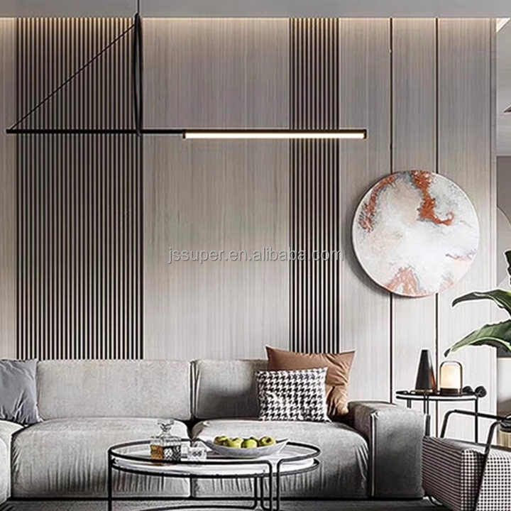 Fluted WPC Wall Panel - Waterproof & Fireproof Indoor Panel, OEM