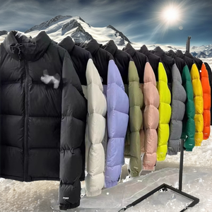 Nuovo Arrivo 2026: Giacca Invernale Formale da Uomo Black North <span class=keywords><strong>Trench</strong></span> con Chiusura a Cerniera, Imballaggio a Tamburo, 95% Imbottitura in Piuma - Product Image 2