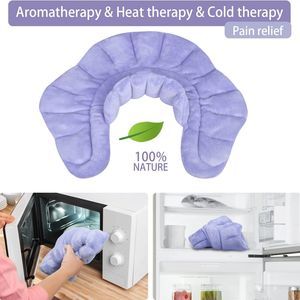 Bantalan pemanas Microwave untuk bahu leher dan pereda nyeri punggung dengan penghangat leher panas lembab - Product Image 5