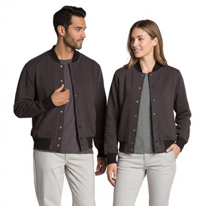 Unisex Winter Varsity Jacket Waterproof Anti-Bacterial Heated Anti-UV Quick Dry <b>Canvas</b> Fabric Mandarin Collar Zipper Closure - Product Image 1