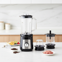 Calinfor Top Sale 3-in-1 RVS Blender Mixer voor huishoudelijk & hotelgebruik, draagbaar