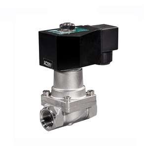 Électrovanne COVNA DN25 1 pouce 2 voies 24 volts normalement fermée en acier inoxydable haute température - Product Image 3
