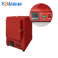 Four à bijoux mini 220V, moteur 2000W, température max. 850°C, fourneau industriel en acier inoxydable 2 pièces 4x9 po, facile à utiliser, garantie 1 an