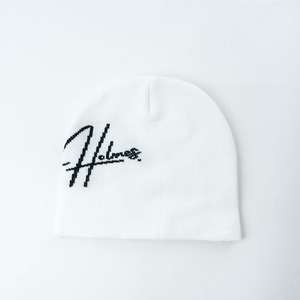 Gorro de Punto de Alta Calidad con Logotipo Jacquard, Gorro Unisex <span class=keywords><strong>Bordado</strong></span> de Alta Calidad, Gorros de Tela 100% Acrílica - Product Image 4