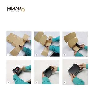 Boîtes alimentaires en papier kraft recyclables Huamao, impression personnalisée, emballage alimentaire écologique pour boulangerie, restauration rapide - Product Image 1