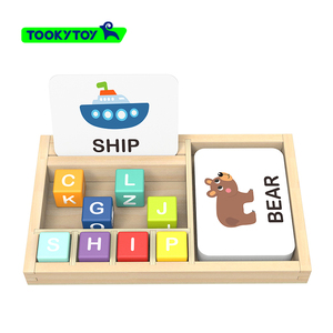 ตัวอักษรภาษาอังกฤษ<span class=keywords><strong>สะกด</strong></span><span class=keywords><strong>คำ</strong></span><span class=keywords><strong>ป</strong></span>ริศนาสำหรับเด็กปฐมวัยของเล่นฝึกภาษาอังกฤษการ์ดฝึกความจำของเล่นเพื่อการศึกษา - Product Image 5